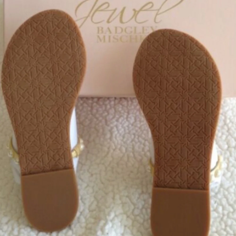 NIB Jewel Badgley Mischka Grant Sandal Sz 7 YELLOW - Picture 2 of 2